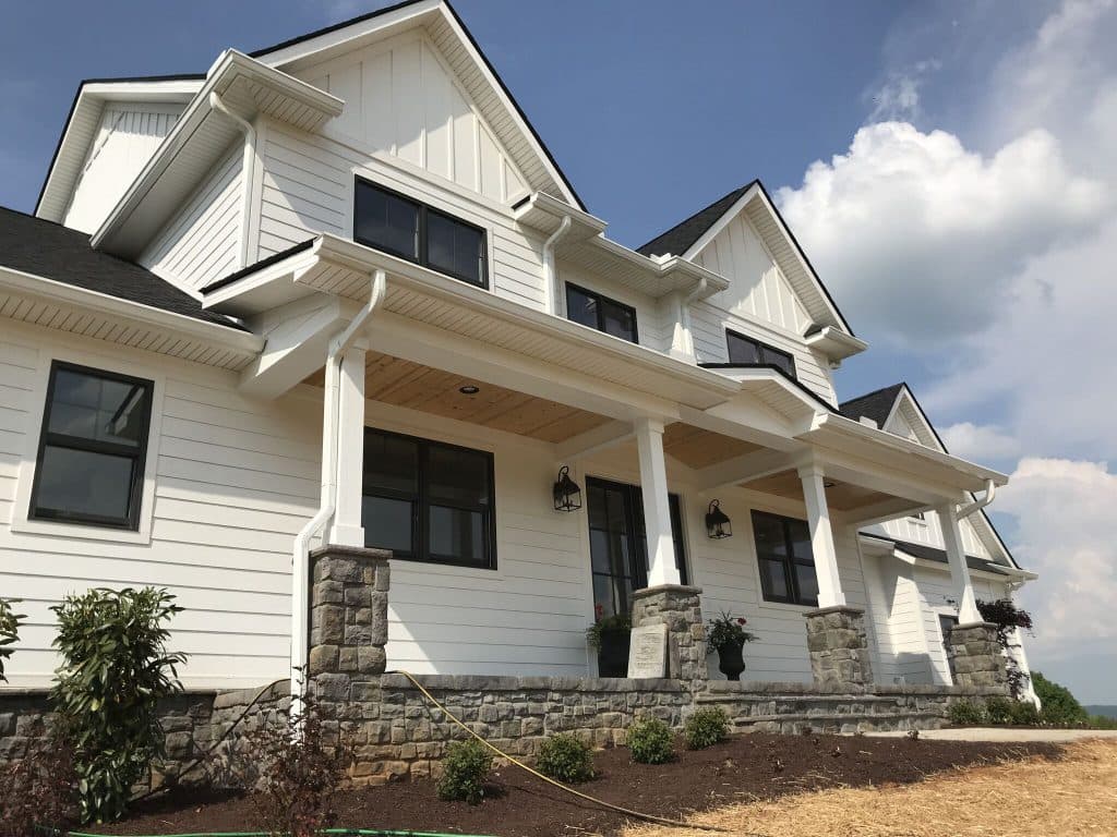Freshly painted Knoxville home