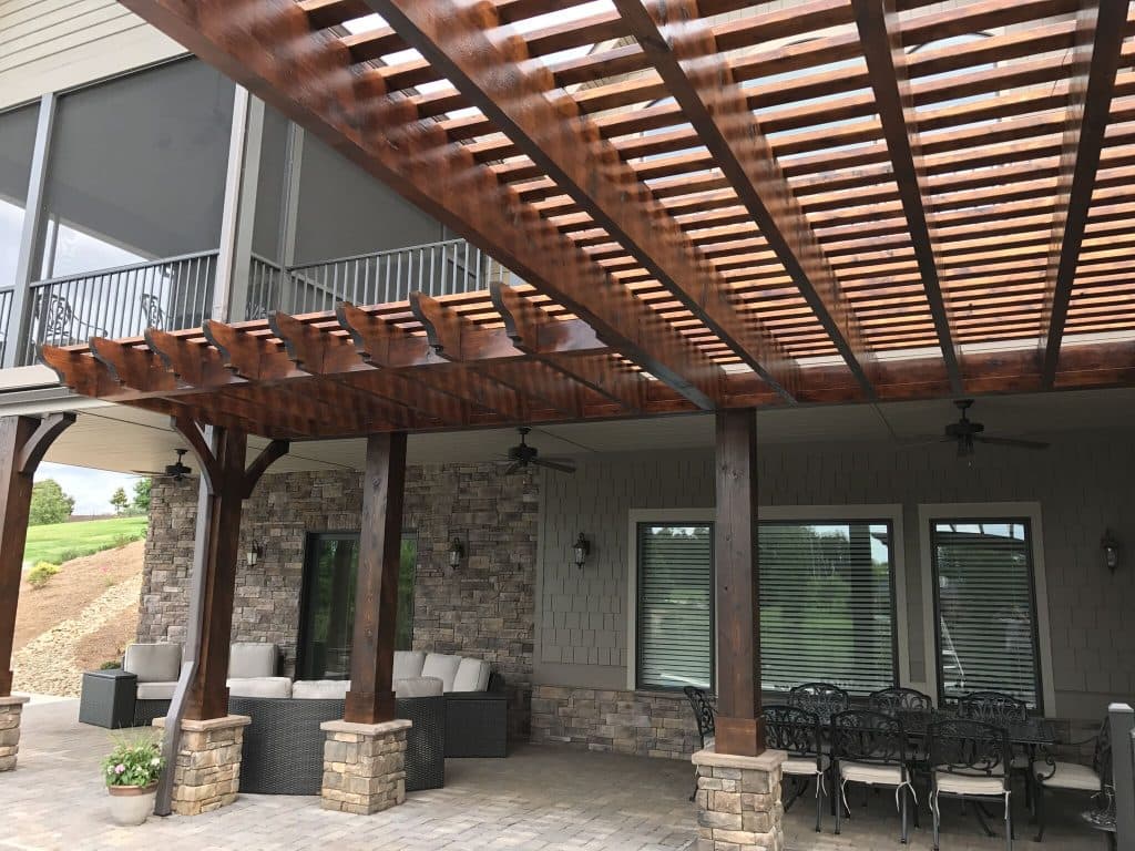 Deck & Fence Staining project by Palacios Painting in Knoxville, TN