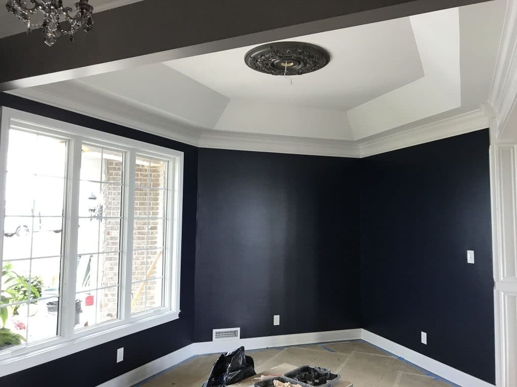Interior painting project 9